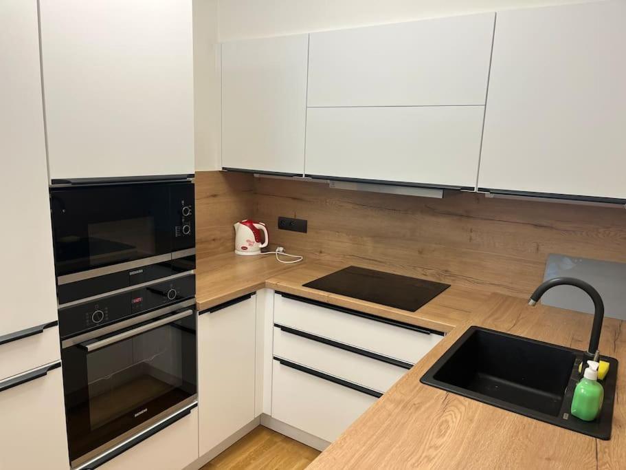 Apartman Holesovice,Balkon,Garaz Praga Exterior foto